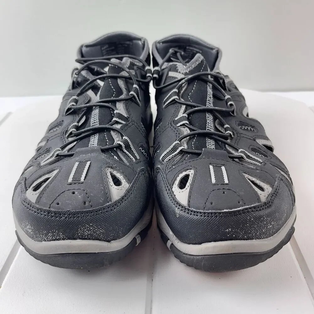 Eddie Bauer Mens Size 9M Rainier Outdoor Hiking Sandals Water Shoes Black
